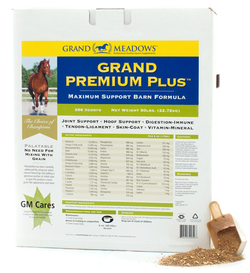 Horse Calming Supplements Comparison Chart