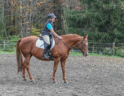 Lynn Acton and Shiloh